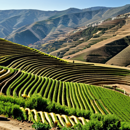 Home 12 Agriculture in Granada**
"A wide view of the Vega de Granada, Spain, showcasing agricultural terraces on the lower slopes of Sierra Nevada mountains, fully clothed farmers working the land, appropriate attire, demonstrating sustainable agriculture techniques, safe for work, perfect anatomy, correct proportions, natural light, professional photography, high quality, modest setting."
**
